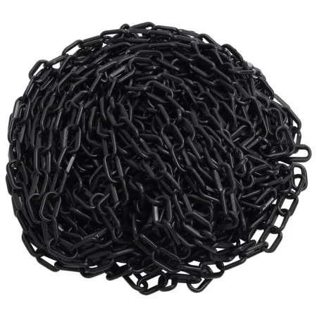 Cadena de advertencia plástico negro 100 m Ø8 mm von , Sicherheitszeichen - Ref: Foro24-150934, Preis: 118,28 €, Rabatt: %