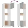 Armario de microondas “Lyon” contrachapada gris Sonoma de , Armarios de cocina - Ref: Foro24-815604, Precio: 186,55 €, Descue...