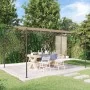 Toldo acero y tela gris taupe 4x3 m 180 g/m² by , Tents and gazebos - Ref: Foro24-362396, Price: 200,57 €, Discount: %