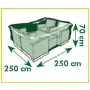 Nature Cubierta de muebles de jardín mesa baja y sillas 250x250x70 cm by , Garden furniture covers - Ref: Foro24-419744, Pric...