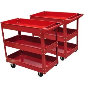 Carretilla de herramienta de taller 3 estantes 2 unidades by , Cargo forklifts - Ref: Foro24-140157, Price: 194,13 €, Discoun...