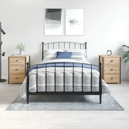 Mesitas noche 2 uds madera ingeniería roble Sonoma 40x36x60 cm by , Nightstands - Ref: Foro24-825996, Price: 127,05 €, Discou...