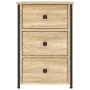 Mesitas noche 2 uds madera ingeniería roble Sonoma 40x36x60 cm by , Nightstands - Ref: Foro24-825996, Price: 127,05 €, Discou...