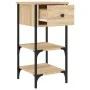 Mesita de noche madera de ingeniería roble Sonoma 34x36x70 cm von , Nachttische - Ref: Foro24-825975, Preis: 58,60 €, Rabatt: %