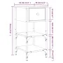 Mesita de noche madera de ingeniería roble Sonoma 34x36x70 cm von , Nachttische - Ref: Foro24-825975, Preis: 58,60 €, Rabatt: %