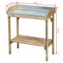 Nature Mesa de jardinería para siembra y plantación 6020500 de , Mesas de jardinería - Ref: Foro24-403676, Precio: 149,12 €, ...