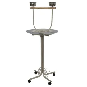 Strong Parque de juegos para loros Amy gris Silverstone 55x55x135 cm by , Play areas and gyms for birds - Ref: Foro24-413767,...