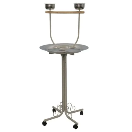 Strong Parque de juegos para loros Amy gris Silverstone 55x55x135 cm by , Play areas and gyms for birds - Ref: Foro24-413767,...