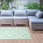 Esschert Design Alfombra de exterior azulejos verde blanco 182x122 cm von , Outdoor-Protektoren - Ref: Foro24-433913, Preis: ...