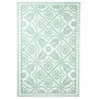 Esschert Design Alfombra de exterior azulejos verde blanco 182x122 cm von , Outdoor-Protektoren - Ref: Foro24-433913, Preis: ...