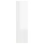 Mueble de TV contrachapada blanco brillante 30,5x30x110 cm von , TV-Möbel - Ref: Foro24-803374, Preis: 62,69 €, Rabatt: %