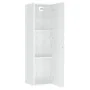 Mueble de TV contrachapada blanco brillante 30,5x30x110 cm von , TV-Möbel - Ref: Foro24-803374, Preis: 62,69 €, Rabatt: %