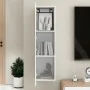 Mueble de TV contrachapada blanco brillante 30,5x30x110 cm von , TV-Möbel - Ref: Foro24-803374, Preis: 62,69 €, Rabatt: %