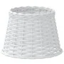 Pantalla para lámpara mimbre blanco Ø25x17 cm von , Lampenschirme - Ref: Foro24-364382, Preis: 19,02 €, Rabatt: %