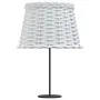 Pantalla para lámpara mimbre blanco Ø25x17 cm von , Lampenschirme - Ref: Foro24-364382, Preis: 19,02 €, Rabatt: %