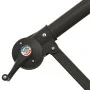 Sombrilla voladiza jardín con luces LED palo acero taupe 350 cm by , Umbrellas - Ref: Foro24-44526, Price: 135,62 €, Discount: %