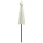 Sombrilla de jardín con palo de aluminio blanco arena 270 cm by , Umbrellas - Ref: Foro24-47305, Price: 81,59 €, Discount: %