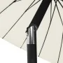 Sombrilla de jardín con palo de aluminio blanco arena 270 cm by , Umbrellas - Ref: Foro24-47305, Price: 81,59 €, Discount: %