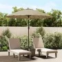 Sombrilla de jardín con palo de aluminio taupe 270 cm de , Sombrillas - Ref: Foro24-47307, Precio: 79,90 €, Descuento: %