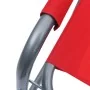 Sillas de director 2 unidades acero rojo by , Garden chairs - Ref: Foro24-47919, Price: 89,09 €, Discount: %