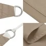 Toldo de vela rectangular tela Oxford gris taupe 2x5 m by , Umbrellas - Ref: Foro24-135424, Price: 39,74 €, Discount: %