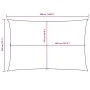 Toldo de vela rectangular tela Oxford gris taupe 2x5 m by , Umbrellas - Ref: Foro24-135424, Price: 39,74 €, Discount: %