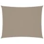 Toldo de vela rectangular tela Oxford gris taupe 5x6 m by , Umbrellas - Ref: Foro24-135439, Price: 92,06 €, Discount: %