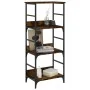 Estantería de madera ingeniería roble ahumado 50x33x117,5 cm von , Bücherregale und Regale - Ref: Foro24-835271, Preis: 52,80...