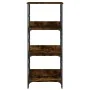 Estantería de madera ingeniería roble ahumado 50x33x117,5 cm von , Bücherregale und Regale - Ref: Foro24-835271, Preis: 52,80...