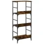 Estantería de madera ingeniería roble ahumado 50x33x117,5 cm von , Bücherregale und Regale - Ref: Foro24-835271, Preis: 52,80...