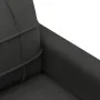 Juego de sofás con cojines 3 piezas tela negro by , Sofas - Ref: Foro24-3201262, Price: 635,73 €, Discount: %
