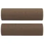 Juego de sofás con cojines 3 piezas tela marrón by , Sofas - Ref: Foro24-3201333, Price: 529,28 €, Discount: %