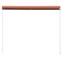 Toldo retráctil naranja y marrón 100x150 cm de , Toldos - Ref: Foro24-145893, Precio: 34,73 €, Descuento: %