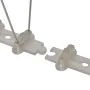 Set de 6 hileras de pinchos contra pájaros y palomas 2 filas 3m by , Animal repellents - Ref: Foro24-170232, Price: 17,28 €, ...