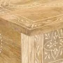 Mesa consola de madera maciza de mango 80x35x74 cm by , Side tables - Ref: Foro24-320379, Price: 173,94 €, Discount: %