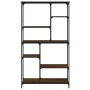 Estantería madera ingeniería acero roble marrón 99x35,5x176 cm von , Bücherregale und Regale - Ref: Foro24-835413, Preis: 93,...