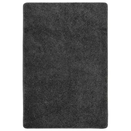 Alfombra peluda antideslizante gris oscuro 140x200 cm by , Rugs - Ref: Foro24-340379, Price: 70,26 €, Discount: %