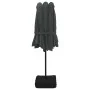 Sombrilla doble de jardín con luces LED antracita 449x245 cm by , Umbrellas - Ref: Foro24-362955, Price: 208,43 €, Discount: %