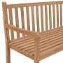 Banco de esquina de jardín madera maciza de teca 202x202x90 cm de , Bancos de jardín - Ref: Foro24-44991, Precio: 528,47 €, D...