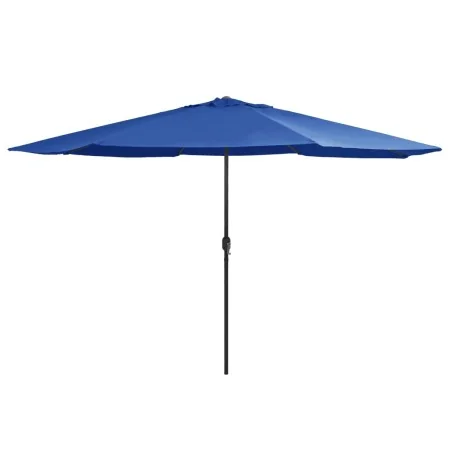 Sombrilla de jardín con palo de metal azul azure 390 cm de , Sombrillas - Ref: Foro24-47385, Precio: 80,05 €, Descuento: %