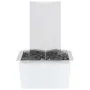 Fuente de jardín triangular con bomba acero inoxidable 76 cm de , Fuentes y cascadas - Ref: Foro24-48096, Precio: 261,40 €, D...
