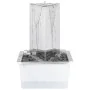 Fuente de jardín triangular con bomba acero inoxidable 76 cm de , Fuentes y cascadas - Ref: Foro24-48096, Precio: 261,40 €, D...