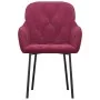 Sillas de comedor 2 unidades terciopelo rojo tinto de , Sillas de comedor - Ref: Foro24-344850, Precio: 129,37 €, Descuento: %