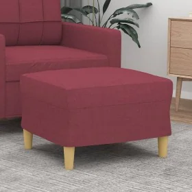Reposapiés de tela rojo tinto 60x50x41 cm by , Ottomans - Ref: Foro24-349269, Price: 53,72 €, Discount: %