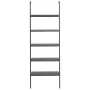 Estantería inclinada de 5 baldas negro 64x35x185 cm by , Bookcases and shelves - Ref: Foro24-336387, Price: 126,45 €, Discoun...