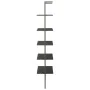 Estantería inclinada de 5 baldas negro 64x35x185 cm by , Bookcases and shelves - Ref: Foro24-336387, Price: 126,45 €, Discoun...