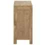 Cómoda de madera maciza de teca 80x30x55 cm by , Drawers - Ref: Foro24-340739, Price: 255,04 €, Discount: %