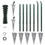 Valla metálica con estacas postes acero galvanizado 0,8x15 m by , fence panels - Ref: Foro24-140749, Price: 173,04 €, Discoun...