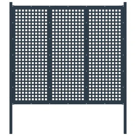 Valla de jardín de acero gris antracita 177x200 cm von , Zaunpaneele - Ref: Foro24-146406, Preis: 259,51 €, Rabatt: %