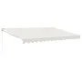 Toldo retráctil aluminio y tela color crema 4x3 m by , Awnings - Ref: Foro24-3154428, Price: 277,55 €, Discount: %